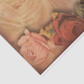 ヴィンテージバラ&バタフライシャビーシック 薄葉紙 (詳細)