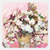 ヴィンテージバラ、ファン・ゴッホ スクエアシール (正面)