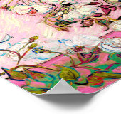 ヴィンテージバラ、ファン・ゴッホ ポスター (角)