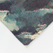 ヴィンテージバラ フリースブランケット (角)