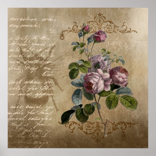 ヴィンテージバラ ポスター (正面)