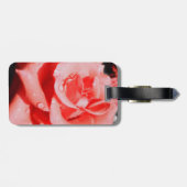 ヴィンテージバラ ラゲッジタグ (裏面横)