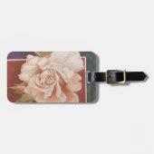 ヴィンテージバラ ラゲッジタグ (正面横)