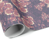 ヴィンテージバラ ラッピングペーパー (ロールコーナー)