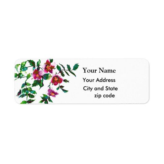 ヴィンテージバラ ラベル (正面)