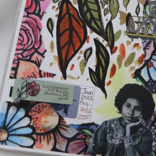 ヴィンテージバラ ラベル