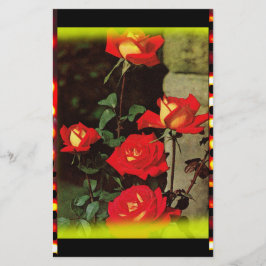 ヴィンテージバラ 便箋