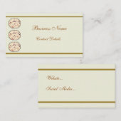 ヴィンテージバラ 名刺 (正面/裏面)