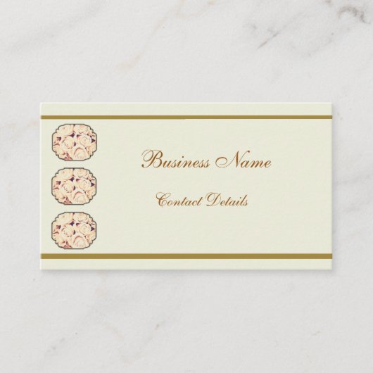 ヴィンテージバラ 名刺 (正面)