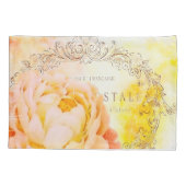 ヴィンテージバラ 枕カバー (裏面)