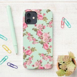ヴィンテージバラ iPhone 12ケース