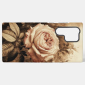 ヴィンテージバラ SAMSUNG GALAXYケース (裏面横)