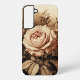 ヴィンテージバラ SAMSUNG GALAXY S22+ケース