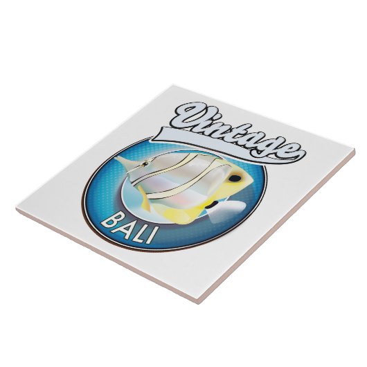 ヴィンテージバリレトロロゴ タイル (側面)