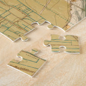 ヴィンテージバルセロナの地図（1919年） ジグソーパズル (側面)