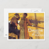 ヴィンテージバルセロナシウダド ポストカード (正面/裏面)