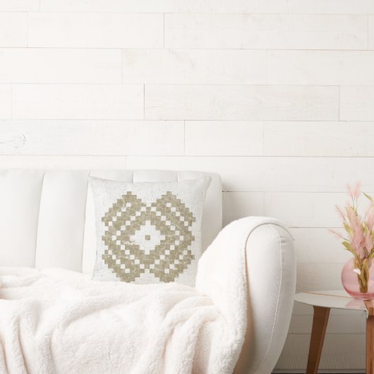 ヴィンテージバルティックパターンパネバラ クッション (ソファ)