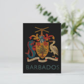 ヴィンテージバルバドス ポストカード (スタンド正面)