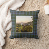 ヴィンテージバルモラルキャッスル王室のディーサイドタータンチェック クッション (ブランケット)