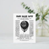 ヴィンテージバルーン ポストカード (スタンド正面)