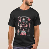ヴィンテージバレエくるみ割りキャラクターGroovy Christ Tシャツ (正面)