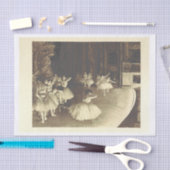 ヴィンテージバレエアートデコップ 薄葉紙 (クラフト)