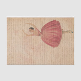 ヴィンテージバレエダンサー 薄葉紙