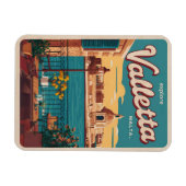 ヴィンテージバレッタ、マルタ旅行お土産やギフト マグネット (横)