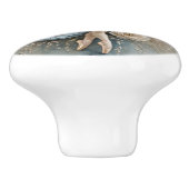 ヴィンテージバレリーナプリンセスダンスデザイン セラミックノブ (側面)