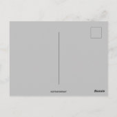 ヴィンテージバレリーナボトルハッピーニューイヤー ポストカード (裏面)