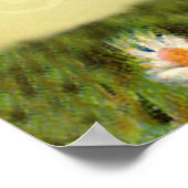 ヴィンテージバレリーナ、花、ラクダ・コラージュ ポスター (角)