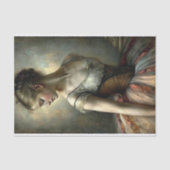 ヴィンテージバレリーナinロマンチックなガウンのデコップページ 薄葉紙 (正面)