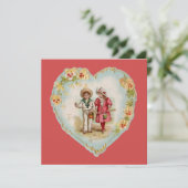 ヴィンテージバレンタインのカップルの愛 シーズンカード (スタンド正面)
