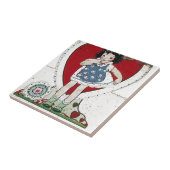 ヴィンテージバレンタインのバーディーが言った タイル (側面)