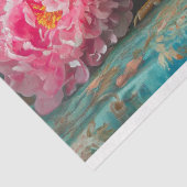 ヴィンテージバレンタインの鶏のデコパージュ 薄葉紙 (詳細)