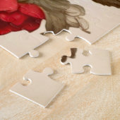 ヴィンテージバレンタインアート愛のキューピッド ジグソーパズル (側面)