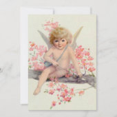 ヴィンテージバレンタインエンジェルインツリー シーズンカード (正面)