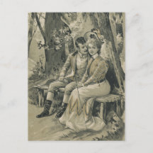 ヴィンテージバレンタインカード