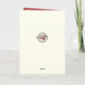 ヴィンテージバレンタインガールエンジェル祖父母 シーズンカード (裏面)