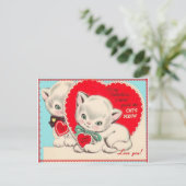 ヴィンテージバレンタインキャッツ シーズンポストカード (スタンド正面)