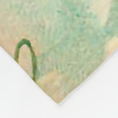 ヴィンテージバレンタインキューピッドエンジェル1 フリースブランケット (角)