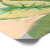 ヴィンテージバレンタインキューピッドエンジェル1 ポスター (角)