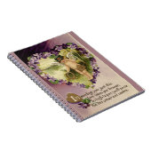 ヴィンテージバレンタインケルビアンドヴィオレット ノートブック (右側)