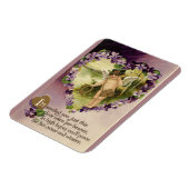 ヴィンテージバレンタインケルビアンドヴィオレット マグネット (左側)