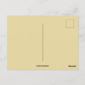 ヴィンテージバレンタインケルビレッドローゼスに囲まれた ポストカード (裏面)