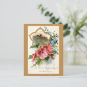 ヴィンテージバレンタインゲラニウム シーズンポストカード (スタンド正面)