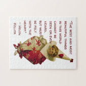 ヴィンテージバレンタインジグソーパズル ジグソーパズル (横)