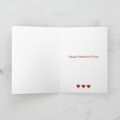 ヴィンテージバレンタインスコットランド シーズンカード (内部)