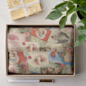 ヴィンテージバレンタインティッシュペーパー 薄葉紙 (ギフト)