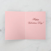 ヴィンテージバレンタインデイカード シーズンカード (内部)